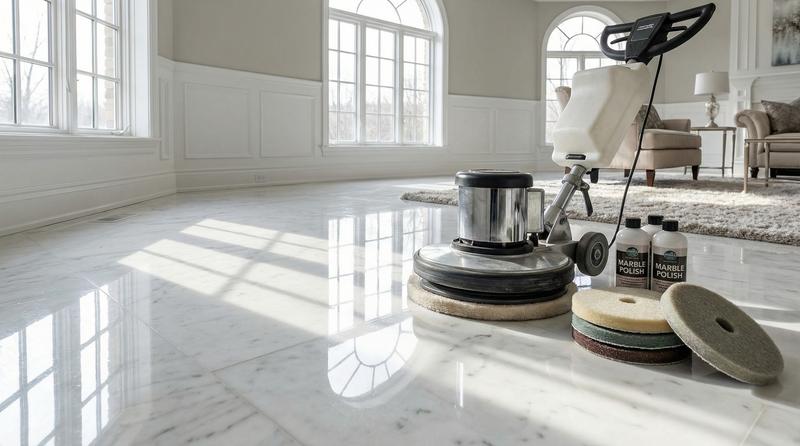 ترميم الأرضيات وتلميع الرخام في الكويت